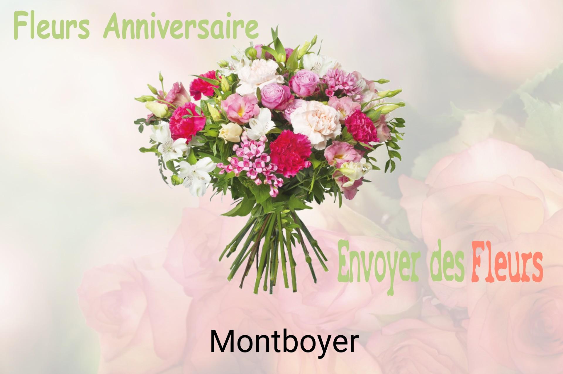 Bouquet de fleurs d’anniversaire livré à Montboyer
