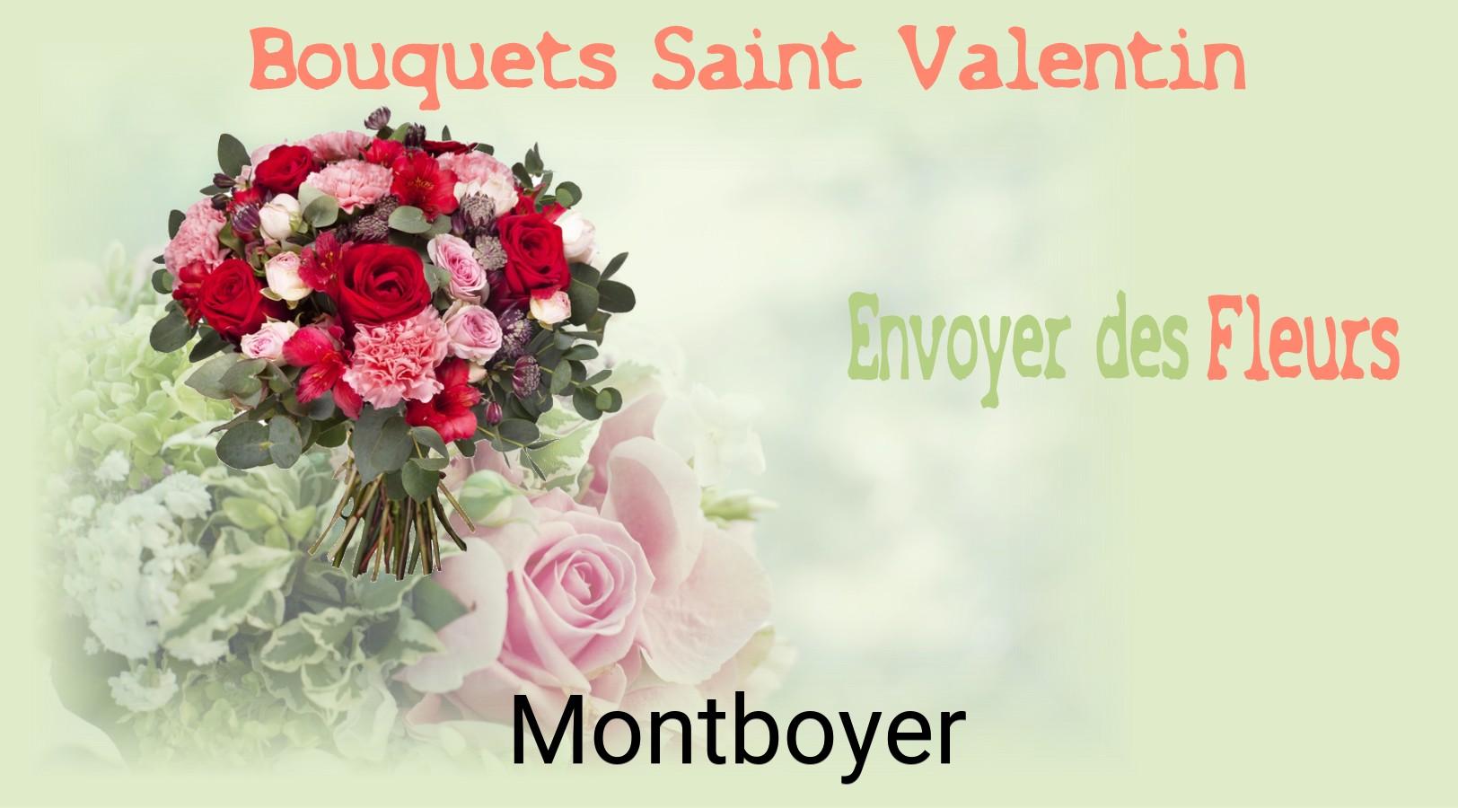 Roses de Saint-Valentin livrées à Montboyer